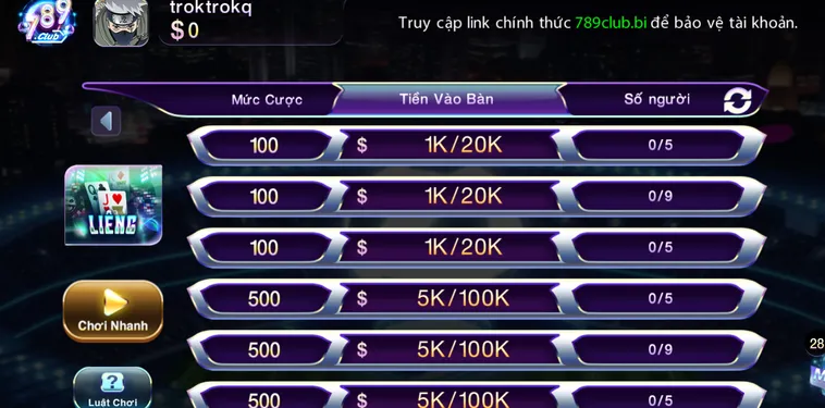 Liêng Tại 789Club Hướng Dẫn Cách Chơi Và Chiến Thuật Săn Thưởng Lớn
