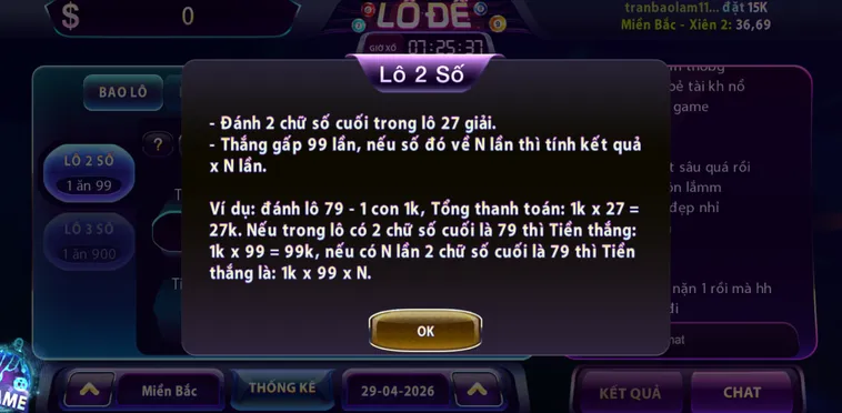 Trải Nghiệm Cá Cược Lô Đề Tại 789Club Uy Tín Với Tỷ Lệ Ăn Cao