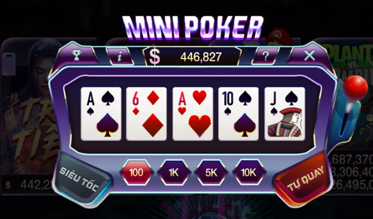 Mini Poker Tại 789Club Trải Nghiệm Đỉnh Cao Với Cơ Hội Săn Thưởng Lớn