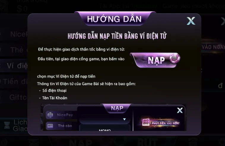 Hướng Dẫn Nạp Tiền 789Club Bằng Ví Điện Tử Nhanh Chóng Nhận Thưởng Khuyến Mãi Cho Tân Thủ