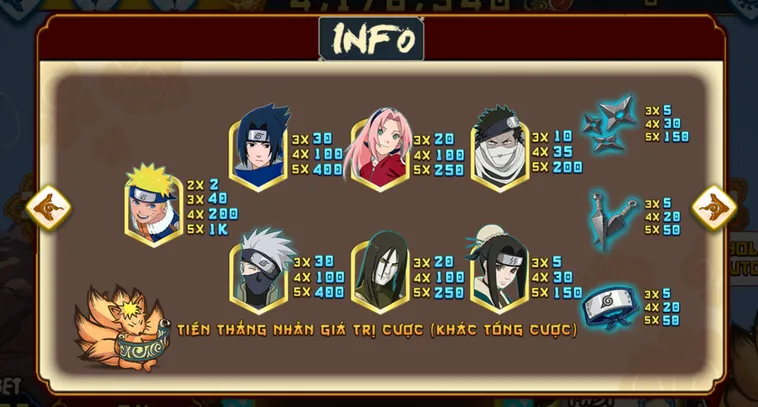 Nổ Hũ Naruto Slots Tại 789Club Bí Quyết Quay Số Trúng Jackpot Khủng