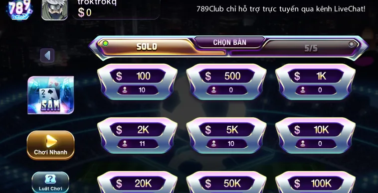 Hướng Dẫn Chơi Sâm Tại 789Club Đấu Trí Kịch Tính Và Nhận Thưởng Lớn Mỗi Ngày