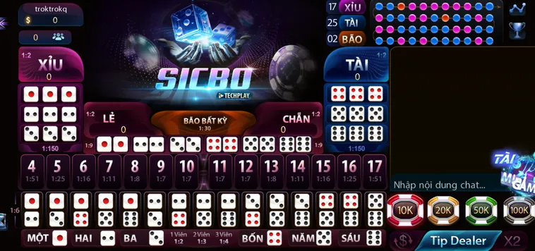 Trải Nghiệm Cá Cược Sicbo Casino Tại 789Club Uy Tín Và Cơ Hội Thắng Lớn