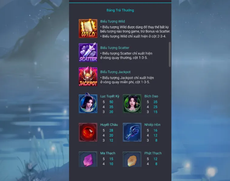 Nổ Hũ Tru Tiên Tại 789Club Hành Trình Săn Tìm Bảo Vật Tiên Hiệp