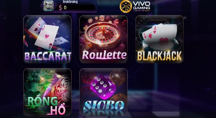 Trải Nghiệm Cá Cược Vivo Gaming Live Tại 789Club Đẳng Cấp Thế Giới